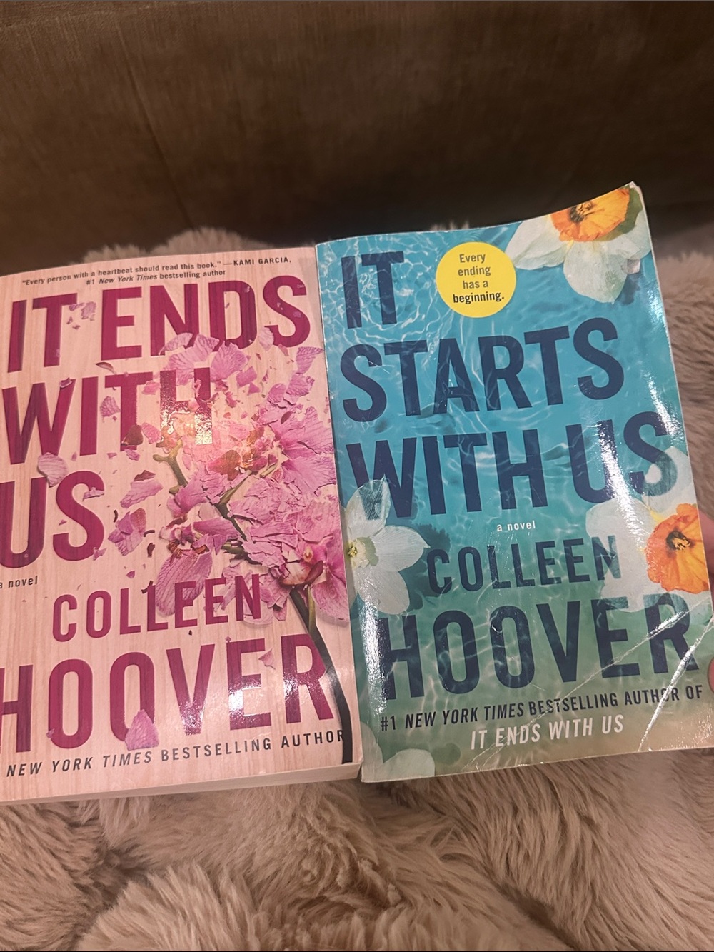 It Starts With Us - Blue Floral Novel